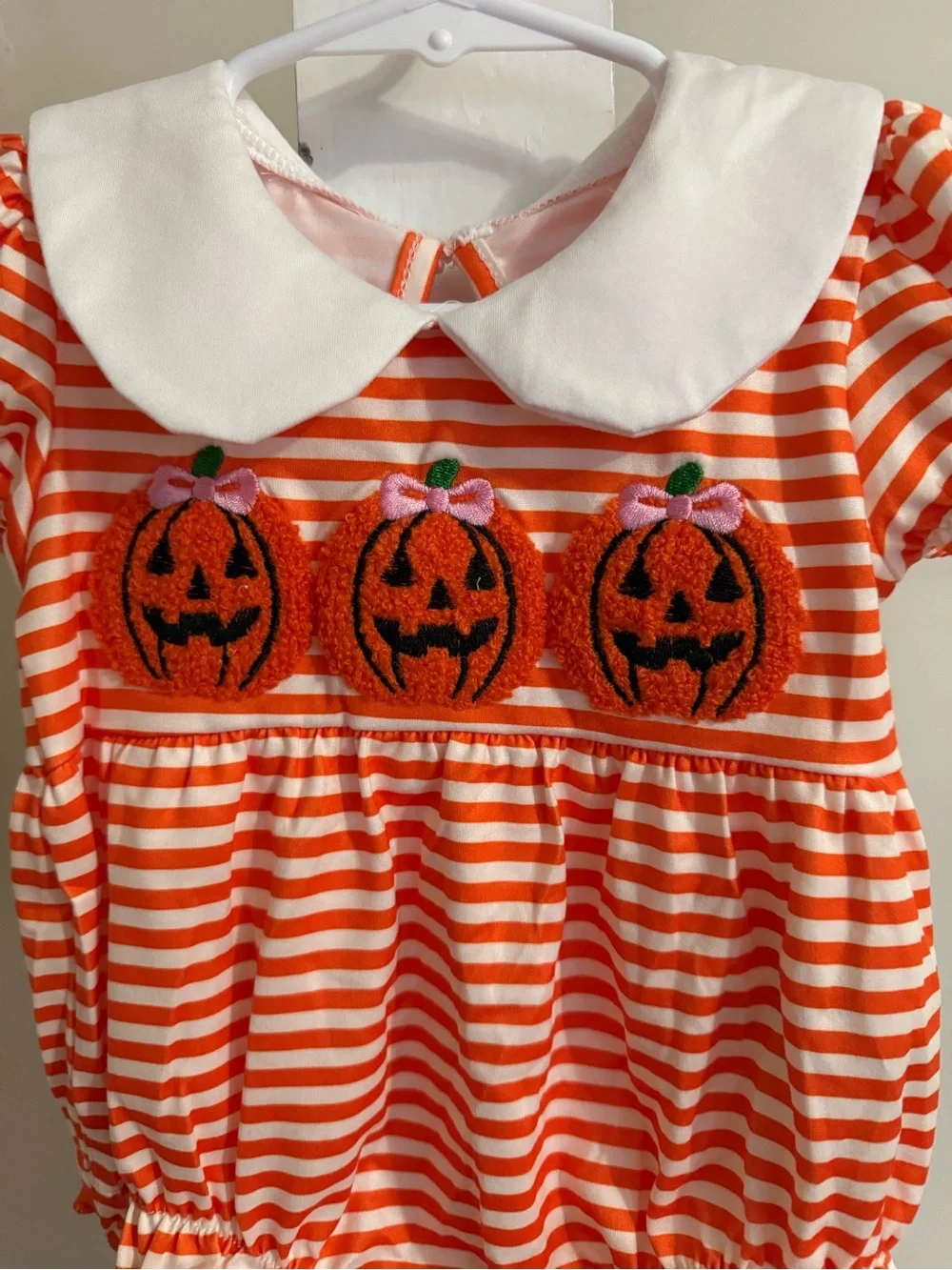 New Girl’s Halloween Bubble Romper